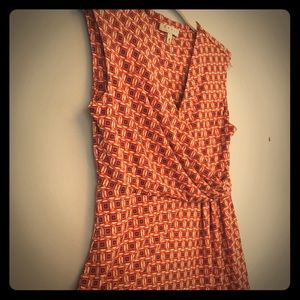 CLOSET CLOSING! Chaus blouse sz M sleeveless EUC